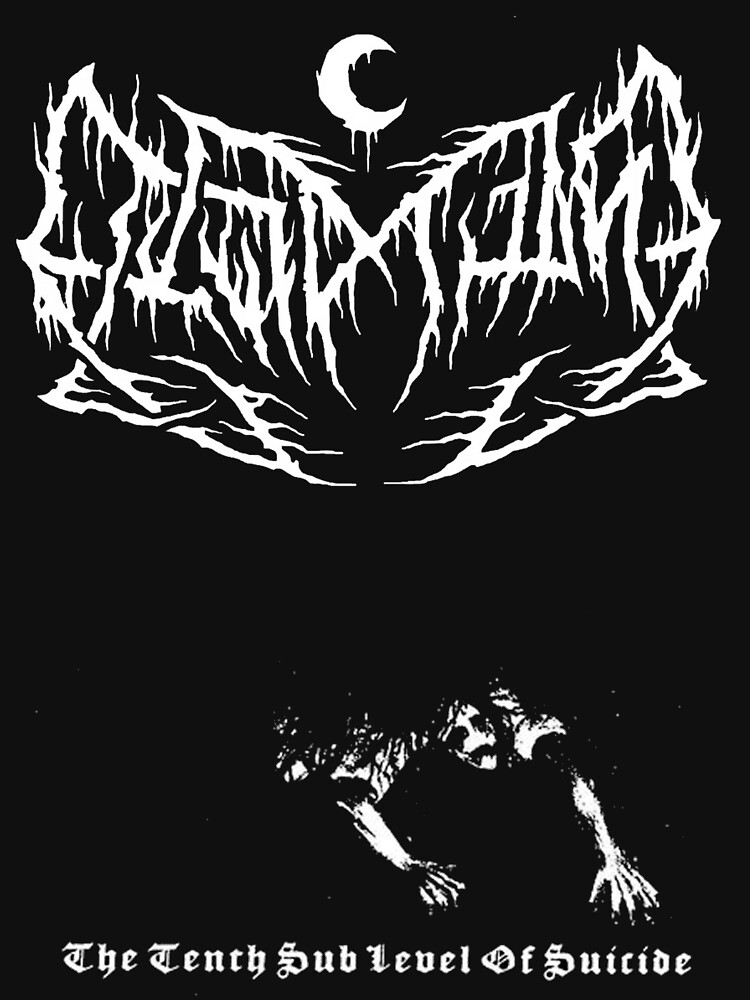 "Leviathan The Tenth Sub Level of Suicide Black Metal DSBM" Tshirt by