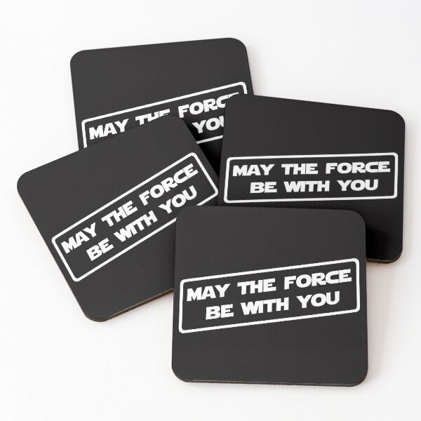 Item preview, May The Force Be With You (White version) designed and sold by DafyddEm.