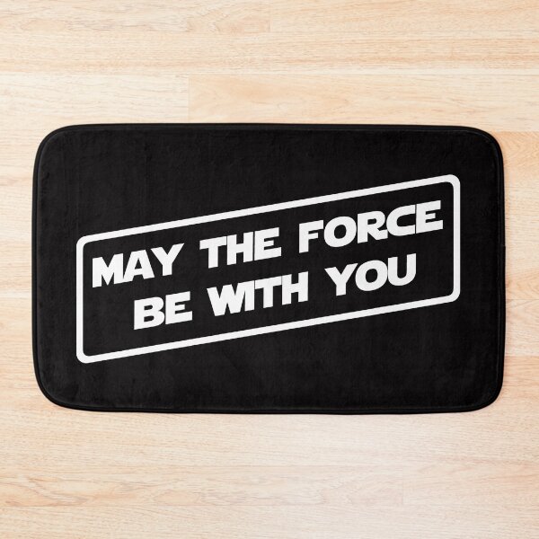 Item preview, May The Force Be With You (White version) designed and sold by DafyddEm.