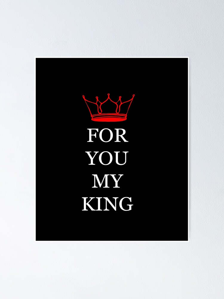 Valentines Day Card, You Are My King, Boyfriend Gift, Valentine Love Card, Valentines  Day for Him, My King Gift 