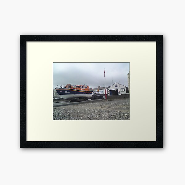 Ramsey Life Boat Station Isle of Man Framed Art Print