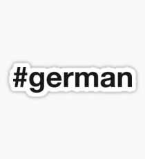 GERMAN Sticker