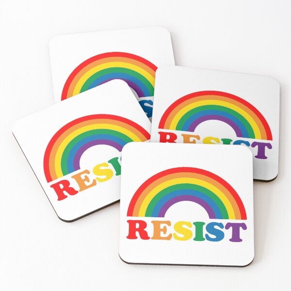 Item preview, Rainbow T-shirt NHS Resist designed and sold by badboyjonny.