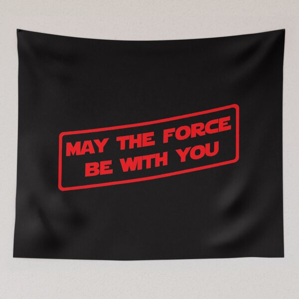 Item preview, May The Force Be With You (Red version) designed and sold by DafyddEm.