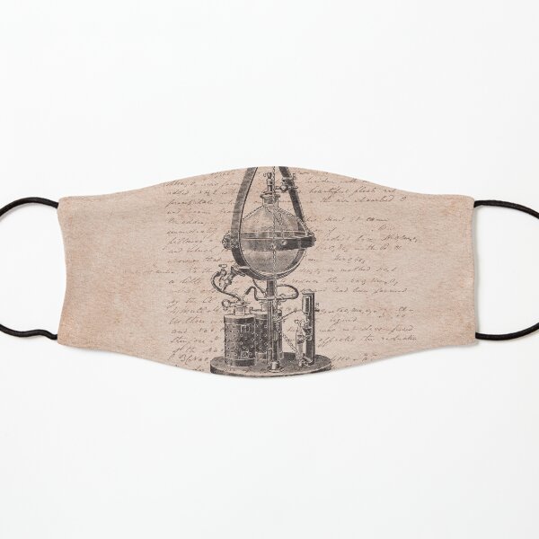 VINTAGE SCIENCE / 02 - Laboratory Equipment Kids Mask