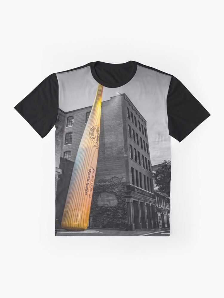 Kentucky's Louisville Slugger Bat and Museum - Selective Color Edition  Graphic T-Shirt for Sale by Gregory Ballos