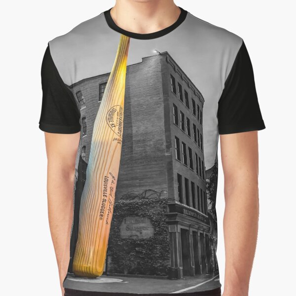 Kentucky's Louisville Slugger Bat and Museum - Selective Color Edition  Graphic T-Shirt for Sale by Gregory Ballos