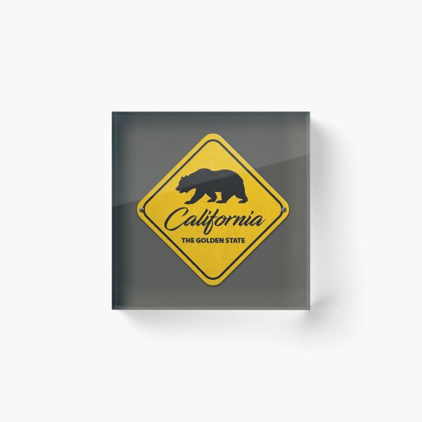 Item preview, California Golden State Sign designed and sold by digitalknight.