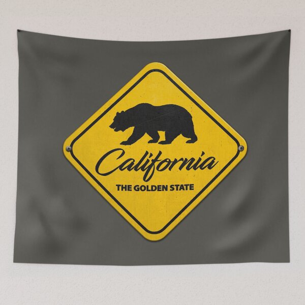 Item preview, California Golden State Sign designed and sold by digitalknight.