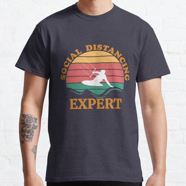 Wakeboarder Social Distancing Expert Funny Wakeboarding Gift Classic T-Shirt