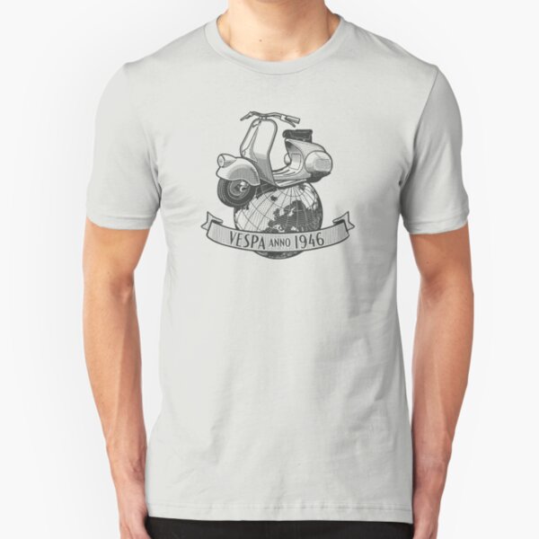 Vespa Anno 1946 Slim Fit T-Shirt