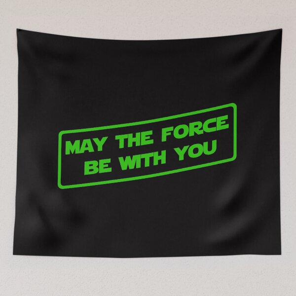Item preview, May The Force Be With You (Green version) designed and sold by DafyddEm.