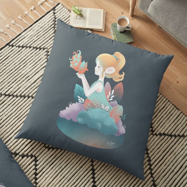 L'esprit de la nature Floor Pillow