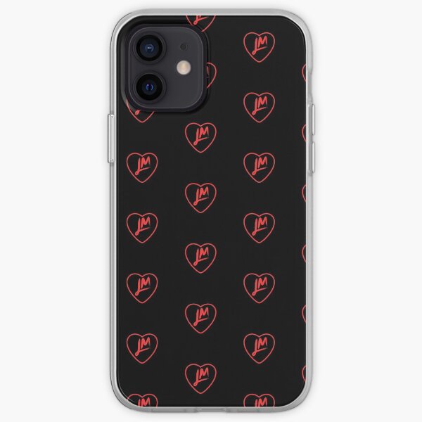 Little Mix Red Heart - Impression répétée Coque souple iPhone