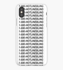 Hotline Bling - Black iPhone Case