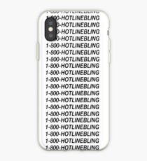Hotline Bling - Black iPhone Case