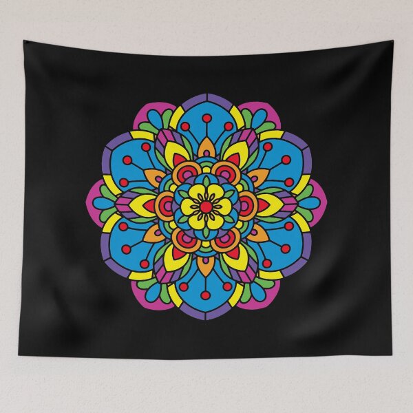 Item preview, Rainbow Mandala 1 designed and sold by Tiggs-designs.