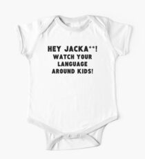 Watch Your Language One Piece - Short Sleeve