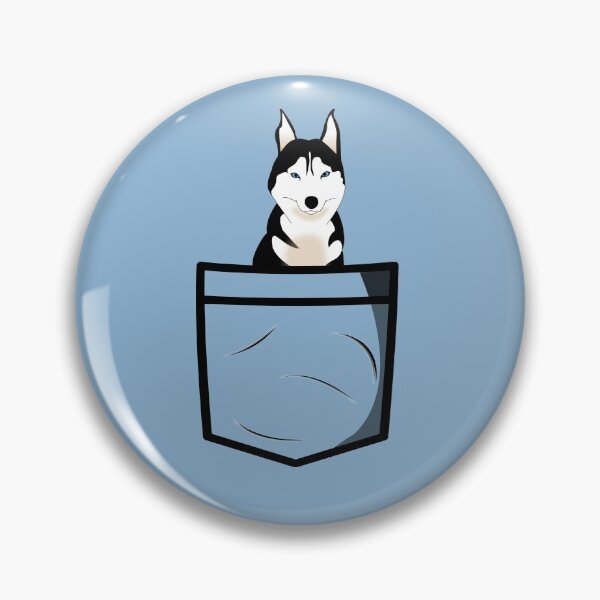 Artikelvorschau, Netter Husky in der Tasche entworfen und verkauft von SoufStore.