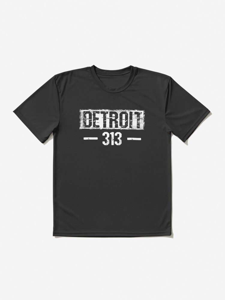 on Demand 313 Detroit Area Code Unisex T-Shirt 2XL