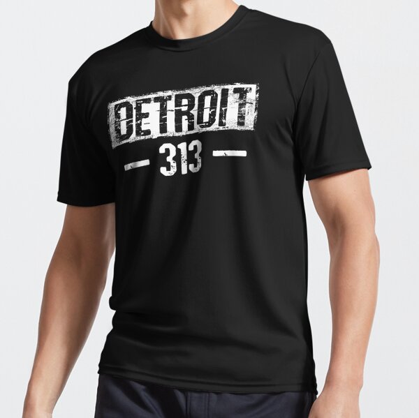 on Demand 313 Detroit Area Code Unisex T-Shirt 2XL