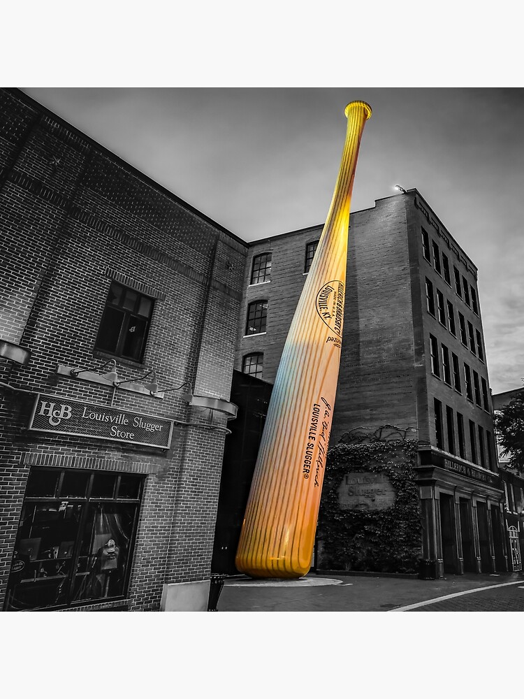 Derby City's Louisville Slugger Bat and Museum Building - Selective  Coloring T-Shirt by Gregory Ballos - Fine Art America