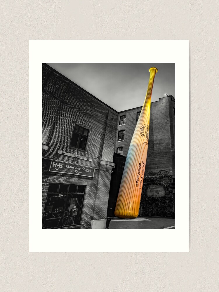 Derby City's Louisville Slugger Bat and Museum Building - Selective  Coloring Art Print for Sale by Gregory Ballos