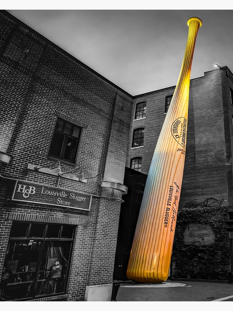 Derby City's Louisville Slugger Bat and Museum Building - Selective  Coloring Art Print for Sale by Gregory Ballos