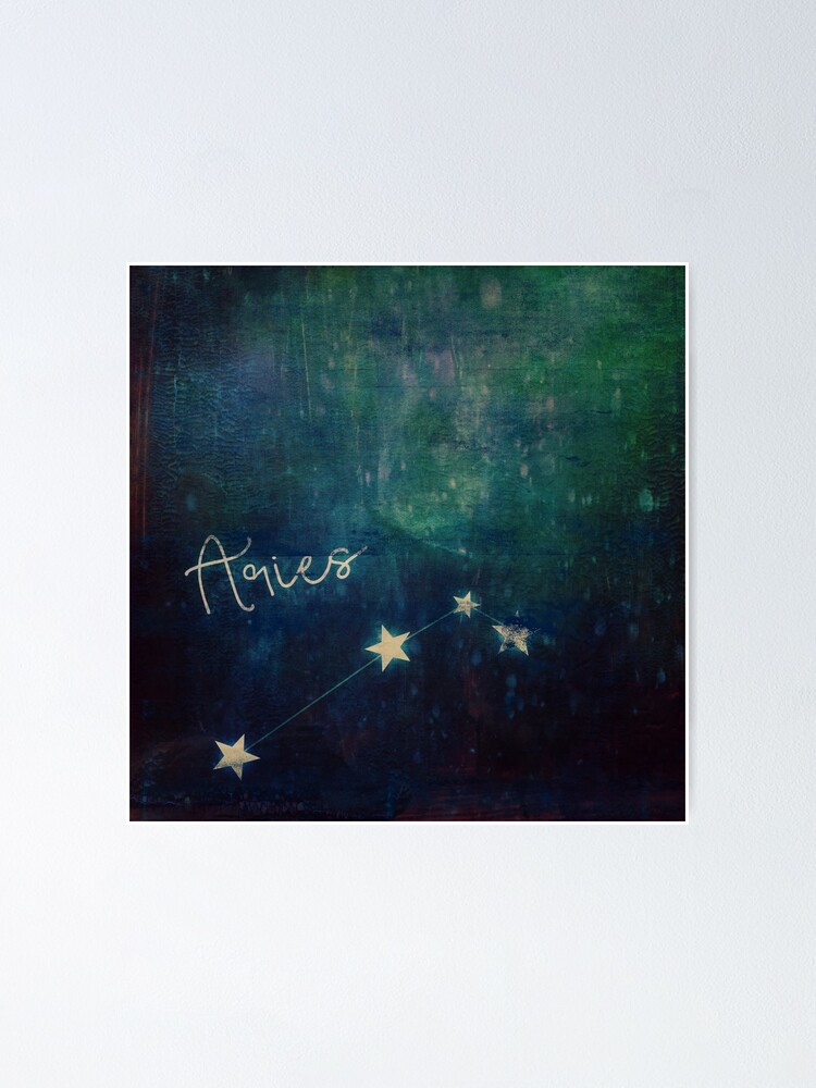 Alternate view of Aries Poster