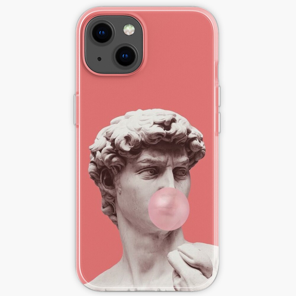 Greek Statue Chewing Gum iPhone Case