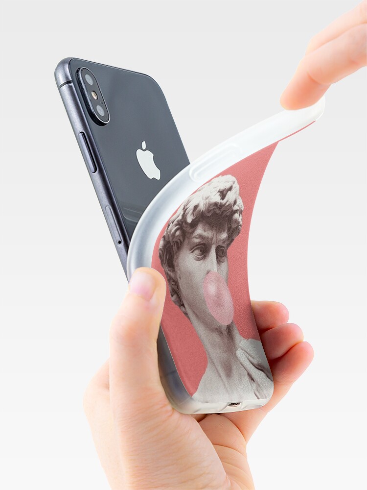 Greek Statue Chewing Gum iPhone Case