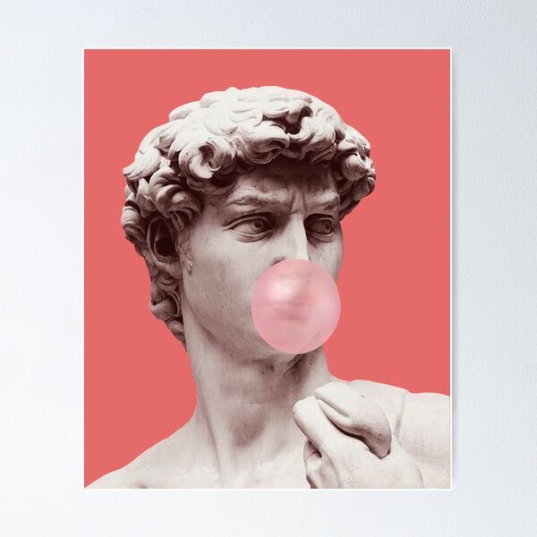 Item preview, Greek Statue Chewing Gum designed and sold by shop4fun.