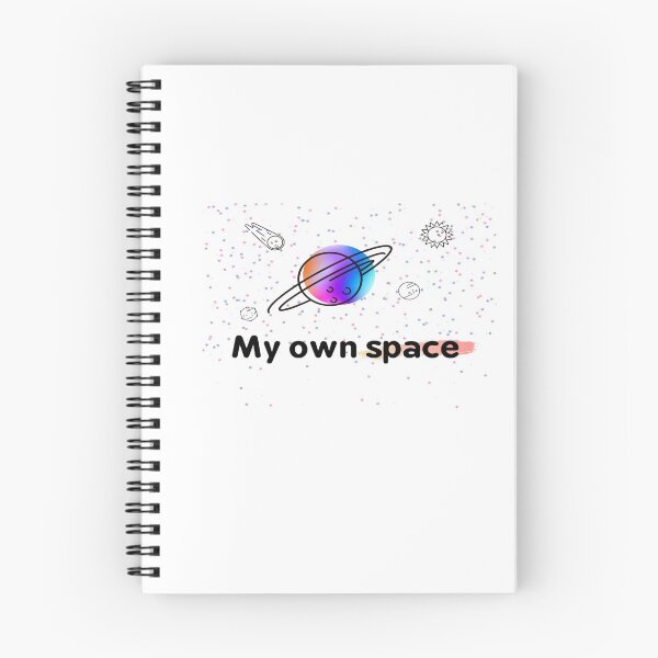 Item preview, t-shirt fit:My own space 2 designed and sold by saif2020.