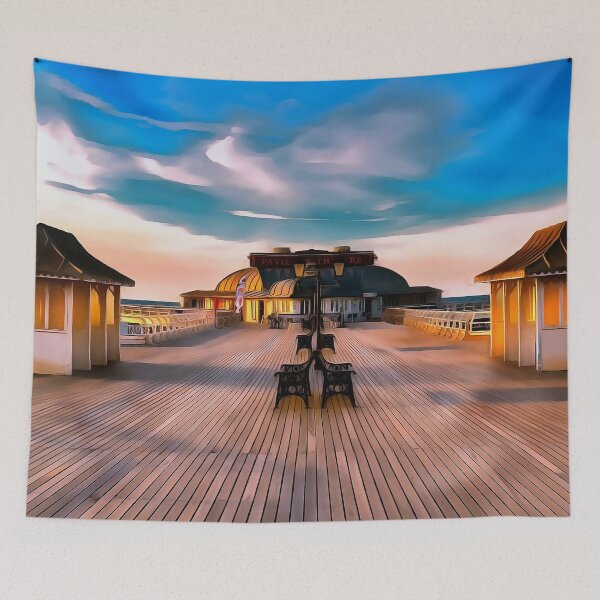 Item preview, Cromer Pier (Painting) designed and sold by cmphotographs.