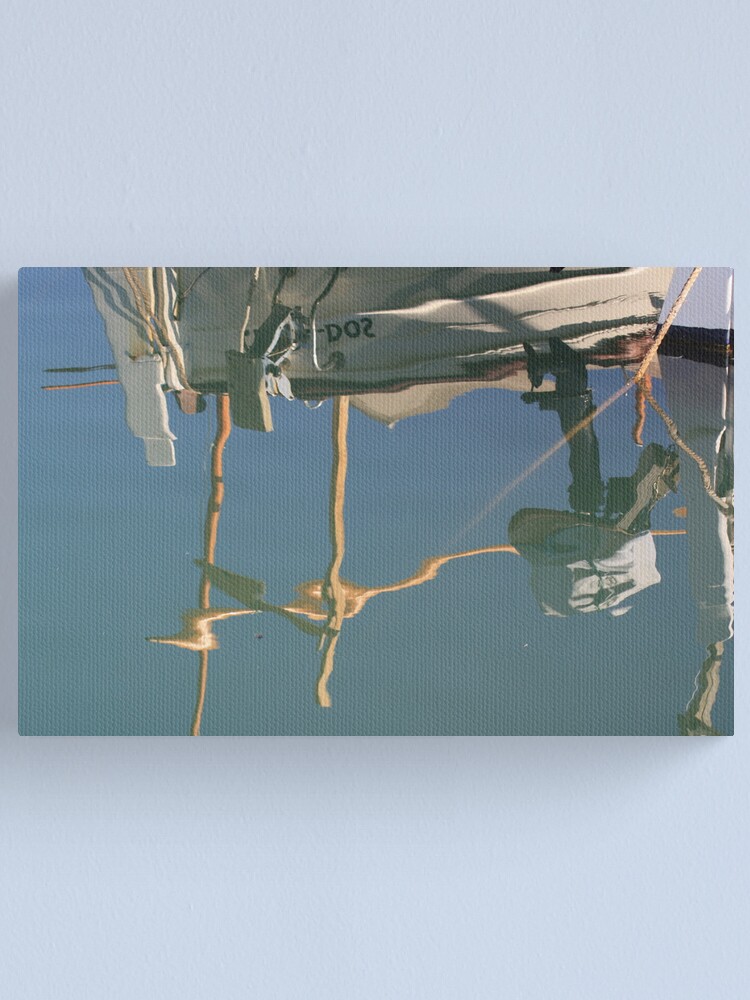 Thumbnail 1 of 3, Canvas Print, Reflected designed and sold by bertie01.