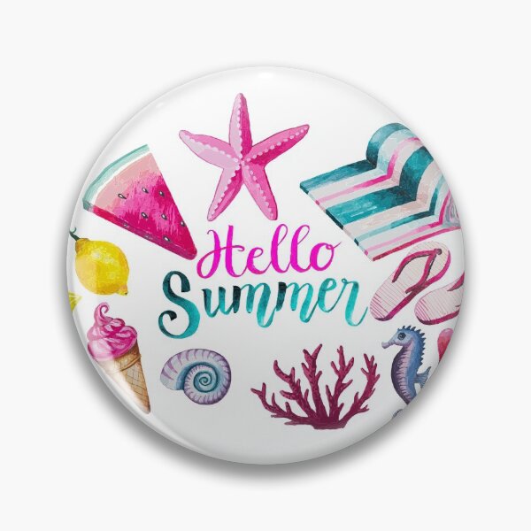 Artikelvorschau, Hallo Sommer buntes Design entworfen und verkauft von LADYGOODMOOD.