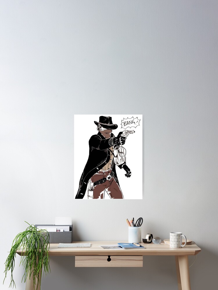 RDR 2: Arthur Morgan BANG! Poster by NewDesignFR