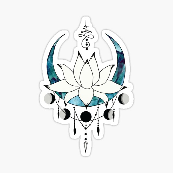 Item preview, Lotus Flower Moon designed and sold by Silvia Galliani.