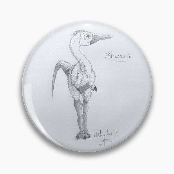 Item preview, Illustration Pencil Drawing Shuvuuia sp. Dinosaur Mesozoic designed and sold by DiablHorse.