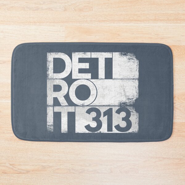 Item preview, 313 Detroit Michigan State with Area Code Grunge Distressed designed and sold by alenaz.