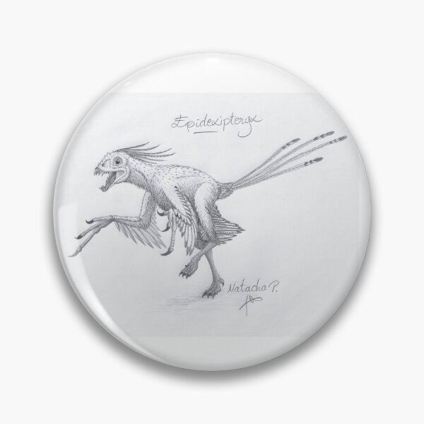 Item preview, Illustration Pencil Drawing Epidexipteryx sp. Dinosaur Mesozoic designed and sold by DiablHorse.