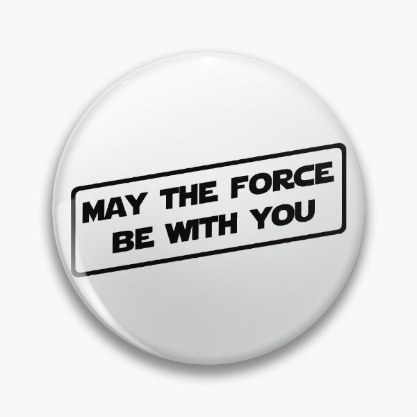 Item preview, May The Force Be With You! (Black version) designed and sold by DafyddEm.
