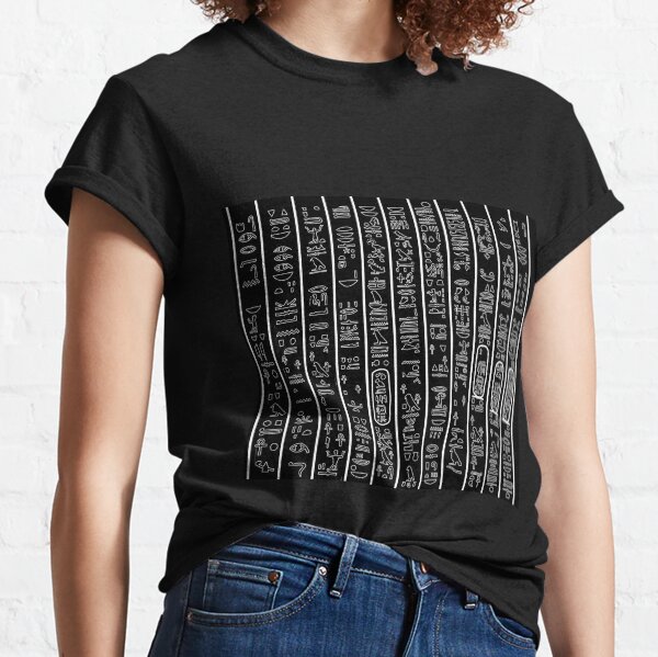 We Love hieroglyphs Classic T-Shirt