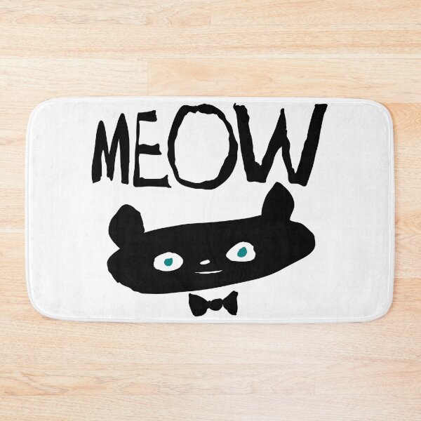 Item preview, Meow Black Cat with Bow Tie designed and sold by thejitters.
