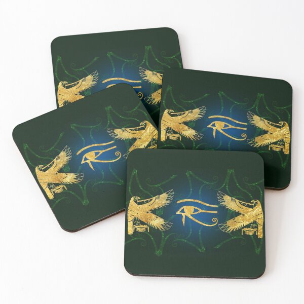 Item preview, Eye of Horus Protected by Golden Falcons  designed and sold by Curtis Ryan Woodside Productions.