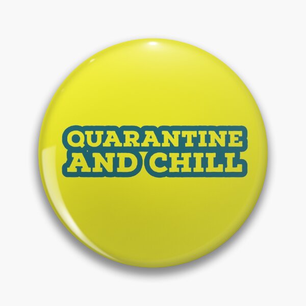 Artikelvorschau, QUARANTINE AND CHILL - FACE MASK- QUOTES entworfen und verkauft von Tropical Blood.