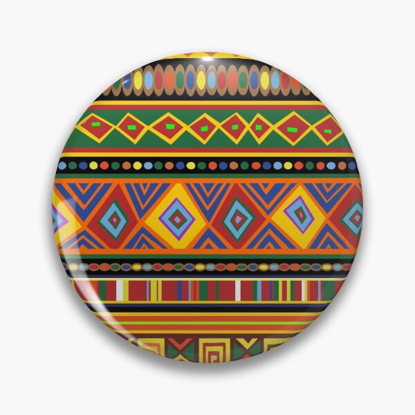Item preview, Africa Ethnic Colorful Pattern Design designed and sold by BluedarkArt.