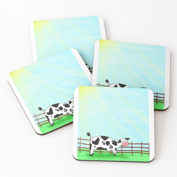 Item preview, Cute Cow in a Field  designed and sold by Hallie01.