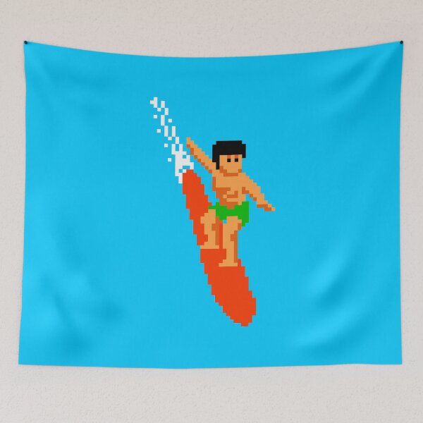 Artikelvorschau, California Games - Surfen (NES) entworfen und verkauft von RetroTrader.