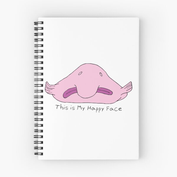 Item preview, Blob Fish - This is my happy face designed and sold by Geek-topia.